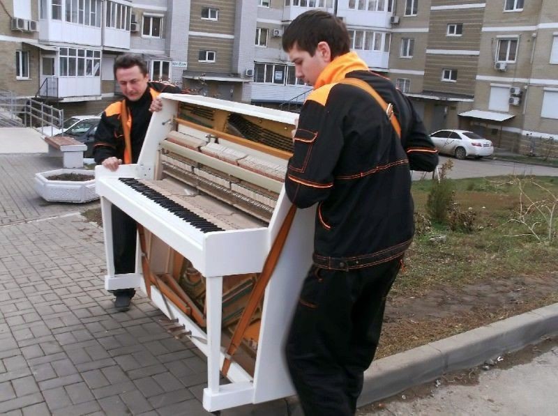Перевозка пианино и рояля в Донецке — цена от 876 руб., грузчики, упаковка — Мастер24